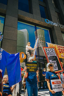 Ally Action: No Dirty Deal @ Sen. Feinstein's Office:September 1st, 2022